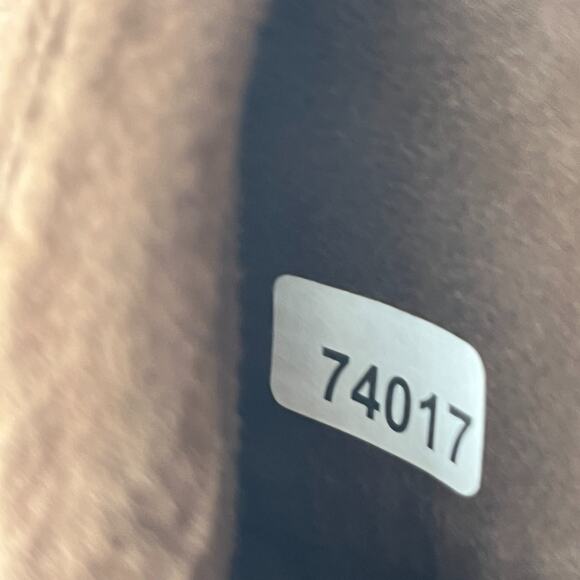 ST JOHNS BAY Shirt Mens LT Tall Chamois Flannel Button Up Cotton Brown VTG - Picture 16 of 16